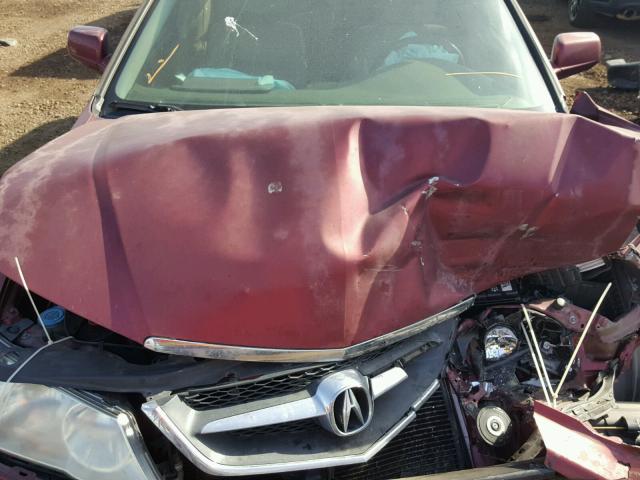 19UUA56603A050209 - 2003 ACURA 3.2TL RED photo 7