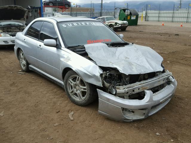 JF1GD296X4G505892 - 2004 SUBARU IMPREZA WR SILVER photo 1