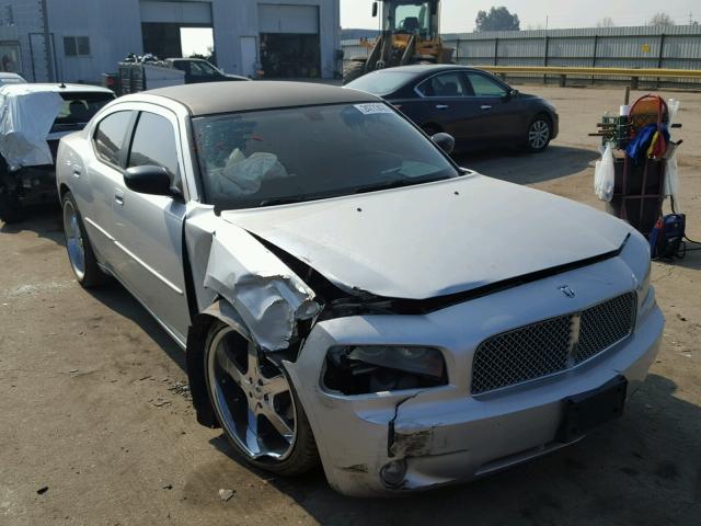 2B3KA43R07H719201 - 2007 DODGE CHARGER SE SILVER photo 1