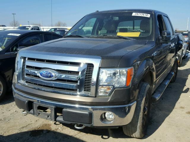 1FTPW14V29FA42642 - 2009 FORD F150 SUPER BROWN photo 2