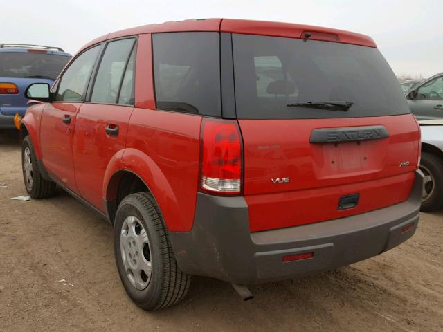 5GZCZ43D23S885043 - 2003 SATURN VUE RED photo 3