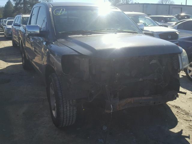 1N6AA07A84N511395 - 2004 NISSAN TITAN XE GRAY photo 1