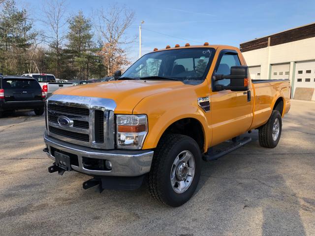 1FTWF31R89EA54539 - 2009 FORD F350 SUPER YELLOW photo 2