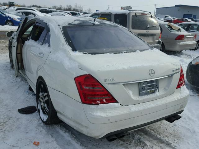 WDDNG77X88A161995 - 2008 MERCEDES-BENZ S 63 AMG CREAM photo 3