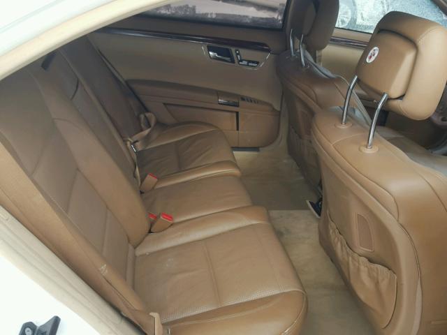 WDDNG77X88A161995 - 2008 MERCEDES-BENZ S 63 AMG CREAM photo 6