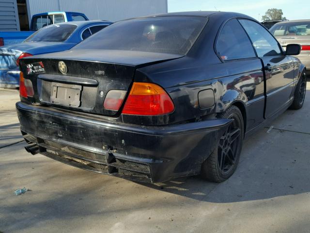 WBABN53412JU26182 - 2002 BMW 330 CI BLACK photo 4