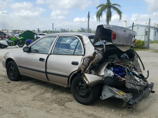 1Y1SK52851Z427685 - 2001 CHEVROLET GEO PRIZM BROWN photo 3