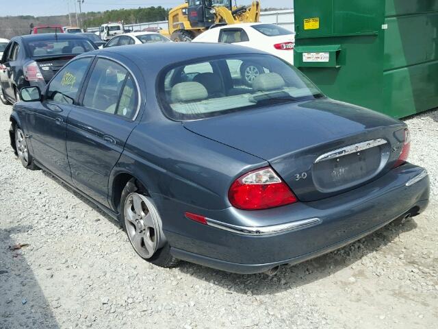 SAJDA01C2YFL69279 - 2000 JAGUAR S-TYPE GRAY photo 3