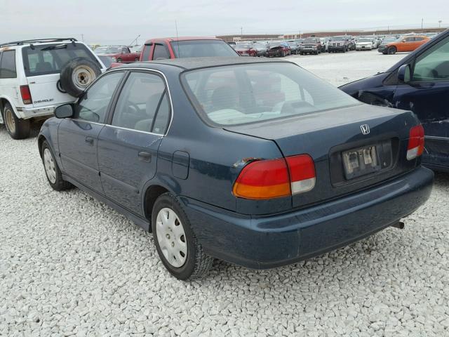 1HGEJ6679WL037759 - 1998 HONDA CIVIC LX GREEN photo 3