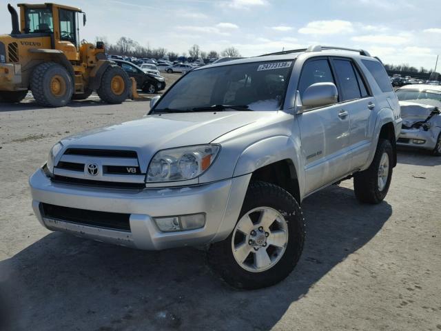 JTEBT17R730015735 - 2003 TOYOTA 4RUNNER LI SILVER photo 2