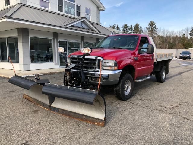 1FTSF31F9YEB63191 - 2000 FORD F350 SRW S RED photo 1