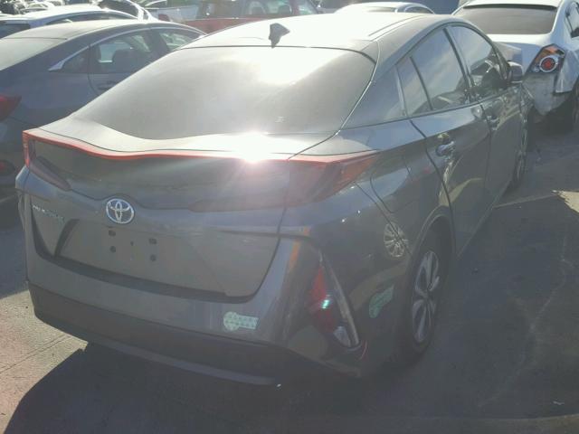 JTDKARFP4H3039280 - 2017 TOYOTA PRIUS PRIM GRAY photo 4