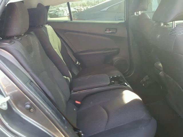 JTDKARFP4H3039280 - 2017 TOYOTA PRIUS PRIM GRAY photo 6