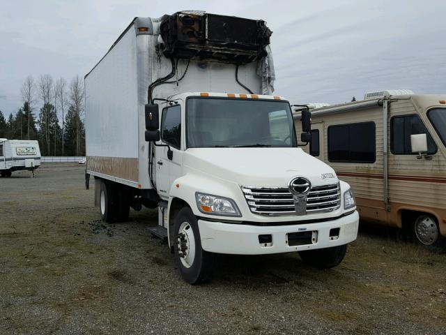 5PVNJ8JT494S52382 - 2009 HINO 258/268 WHITE photo 1