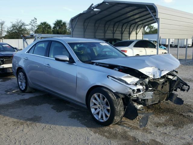 1G6AR5SX5E0195721 - 2014 CADILLAC CTS LUXURY SILVER photo 1