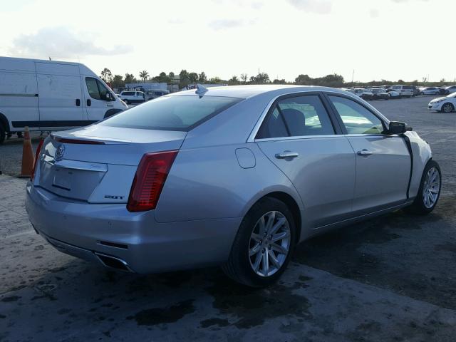 1G6AR5SX5E0195721 - 2014 CADILLAC CTS LUXURY SILVER photo 4