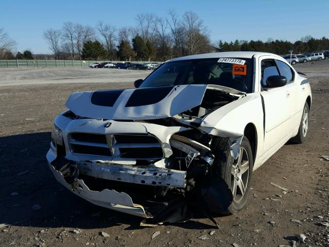 2B3KA33V89H607644 - 2009 DODGE CHARGER SX WHITE photo 2