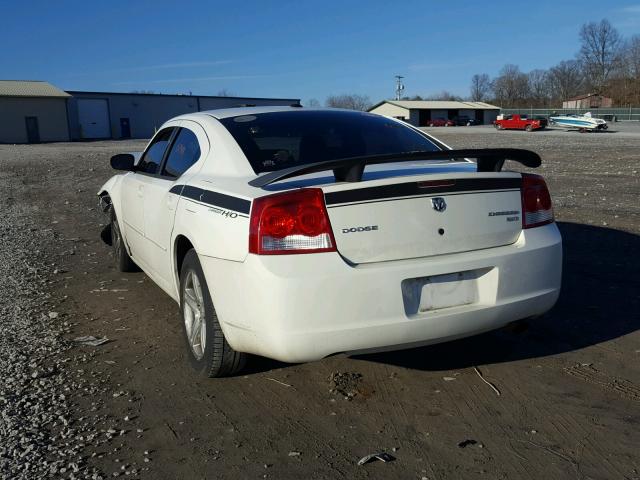 2B3KA33V89H607644 - 2009 DODGE CHARGER SX WHITE photo 3