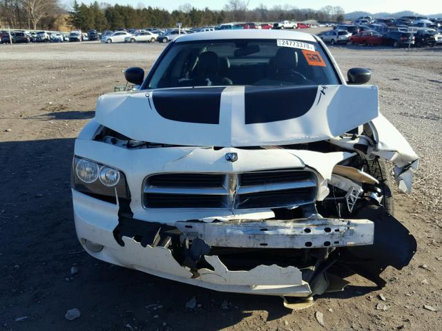 2B3KA33V89H607644 - 2009 DODGE CHARGER SX WHITE photo 7