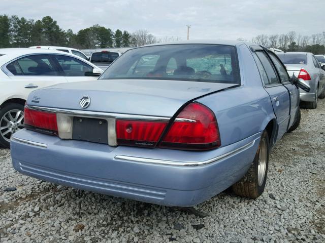 2MEFM75W7WX639022 - 1998 MERCURY GRAND MARQ BLUE photo 4