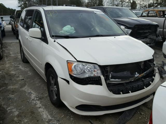 2C4RDGCG3CR404482 - 2012 DODGE GRAND CARA WHITE photo 1