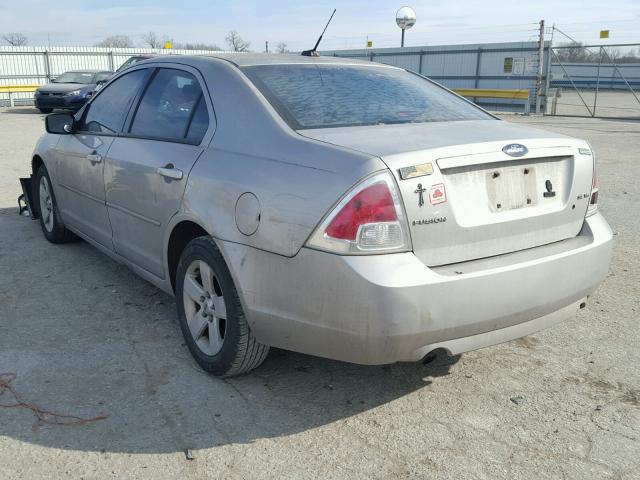 3FAHP07108R188811 - 2008 FORD FUSION SE SILVER photo 3