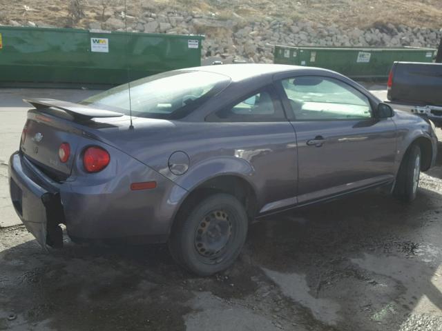 1G1AK15F667611063 - 2006 CHEVROLET COBALT LS GRAY photo 4