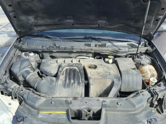 1G1AK15F667611063 - 2006 CHEVROLET COBALT LS GRAY photo 7