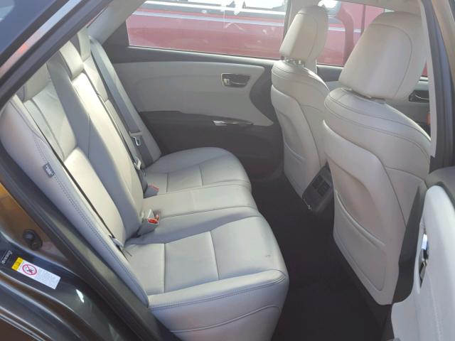 4T1BK1EB6HU263385 - 2017 TOYOTA AVALON XLE CHARCOAL photo 6