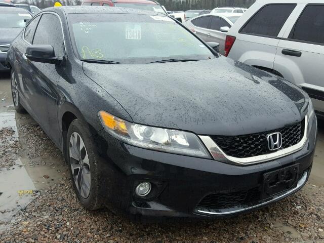 1HGCT1B78DA013035 - 2013 HONDA ACCORD EX BLACK photo 1