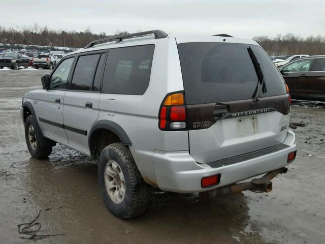 JA4MT21H73J010591 - 2003 MITSUBISHI MONTERO SP SILVER photo 3