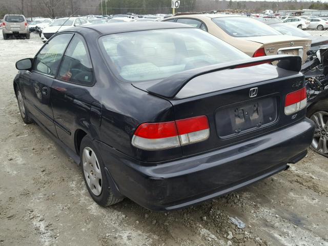 1HGEJ8147XL065411 - 1999 HONDA CIVIC EX BLACK photo 3