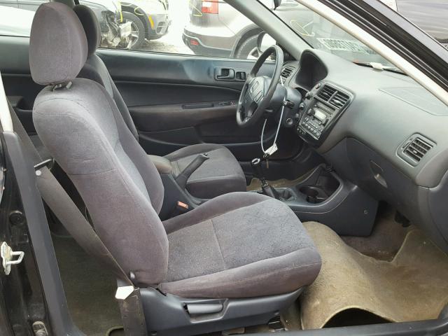 1HGEJ8147XL065411 - 1999 HONDA CIVIC EX BLACK photo 5