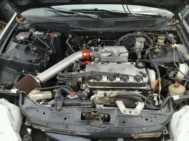 1HGEJ8147XL065411 - 1999 HONDA CIVIC EX BLACK photo 7