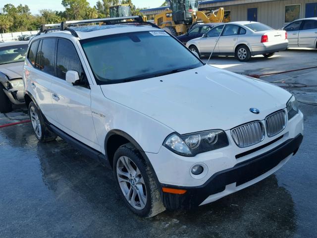 WBXPC93478WJ13416 - 2008 BMW X3 3.0SI WHITE photo 1