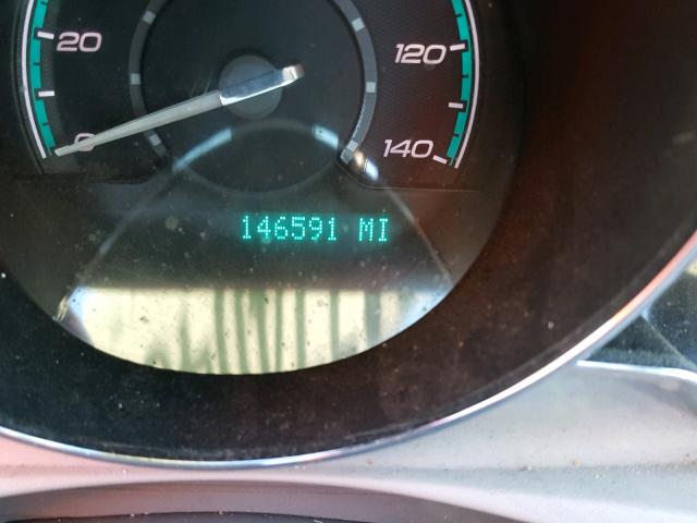 1G1ZG57B39F152493 - 2009 CHEVROLET MALIBU LS GRAY photo 8