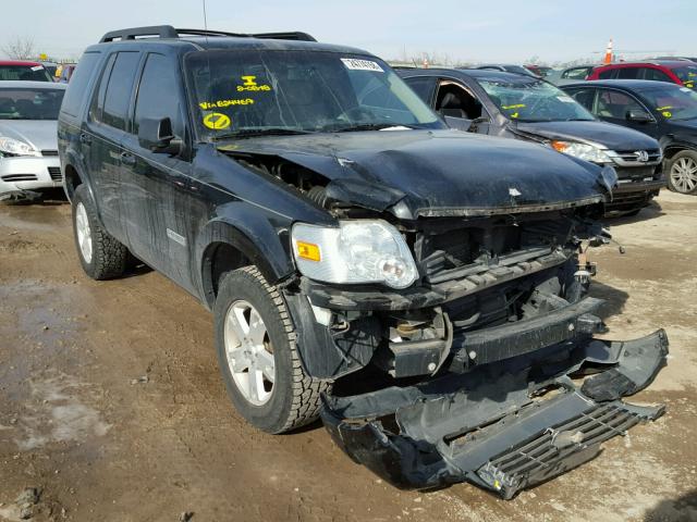 1FMEU63E68UB24469 - 2008 FORD EXPLORER X SILVER photo 1