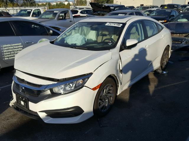 2HGFC2F78GH524649 - 2016 HONDA CIVIC EX WHITE photo 2