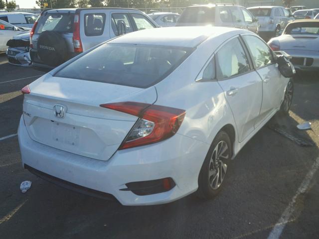 2HGFC2F78GH524649 - 2016 HONDA CIVIC EX WHITE photo 4