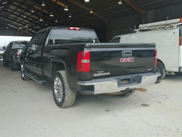 3GTU2VEC1EG173864 - 2014 GMC SIERRA K15 BLACK photo 3