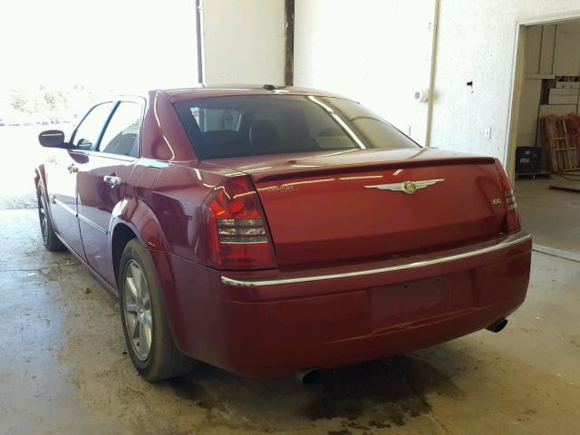 2C3LA63H66H455345 - 2006 CHRYSLER 300C MAROON photo 3