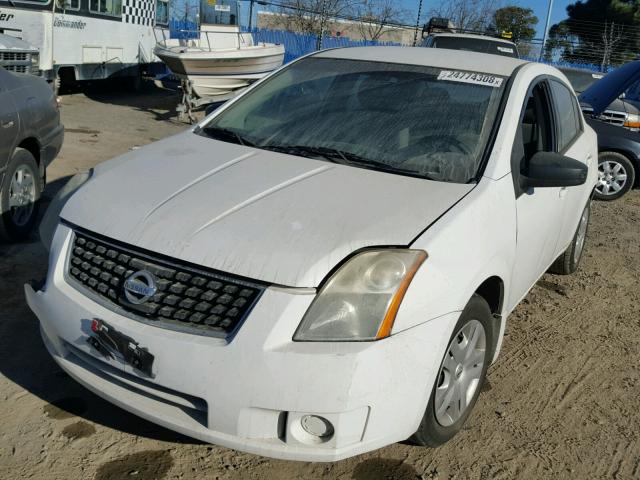 3N1AB61E99L641226 - 2009 NISSAN SENTRA 2.0 WHITE photo 2