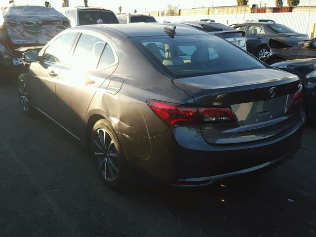 19UUB2F55FA011185 - 2015 ACURA TLX TECH GRAY photo 3