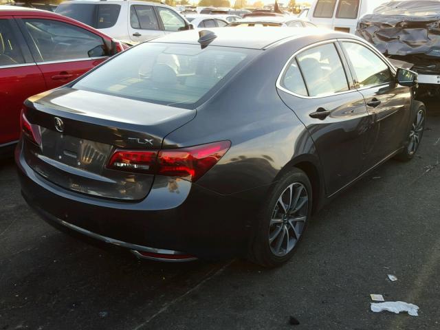 19UUB2F55FA011185 - 2015 ACURA TLX TECH GRAY photo 4