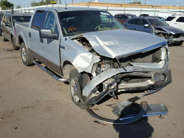 1FTPW14V86FB26430 - 2006 FORD F150 SUPER SILVER photo 1