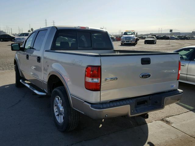 1FTPW14V86FB26430 - 2006 FORD F150 SUPER SILVER photo 3