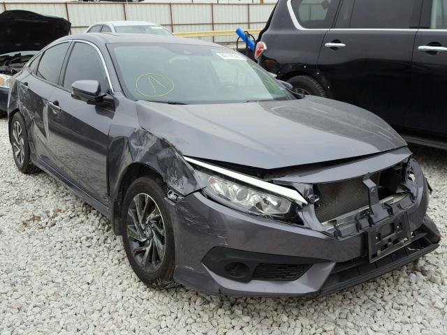 19XFC2F82GE073592 - 2016 HONDA CIVIC EX GRAY photo 1