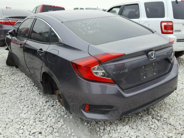 19XFC2F82GE073592 - 2016 HONDA CIVIC EX GRAY photo 3