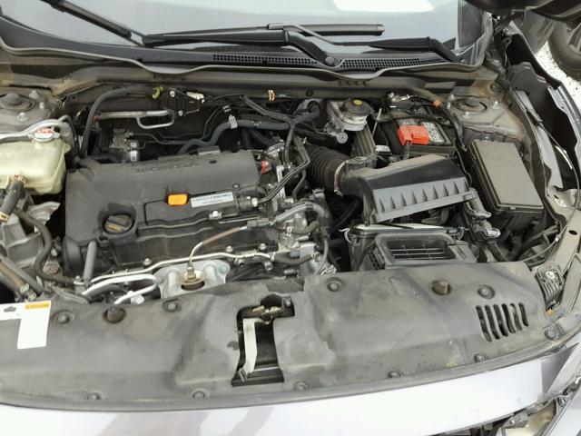 19XFC2F82GE073592 - 2016 HONDA CIVIC EX ნაცრისფერი ფოტო 7