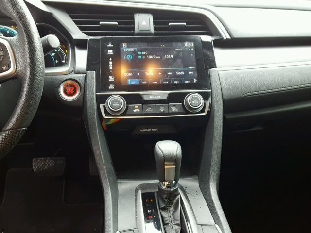 19XFC2F82GE073592 - 2016 HONDA CIVIC EX ნაცრისფერი ფოტო 9